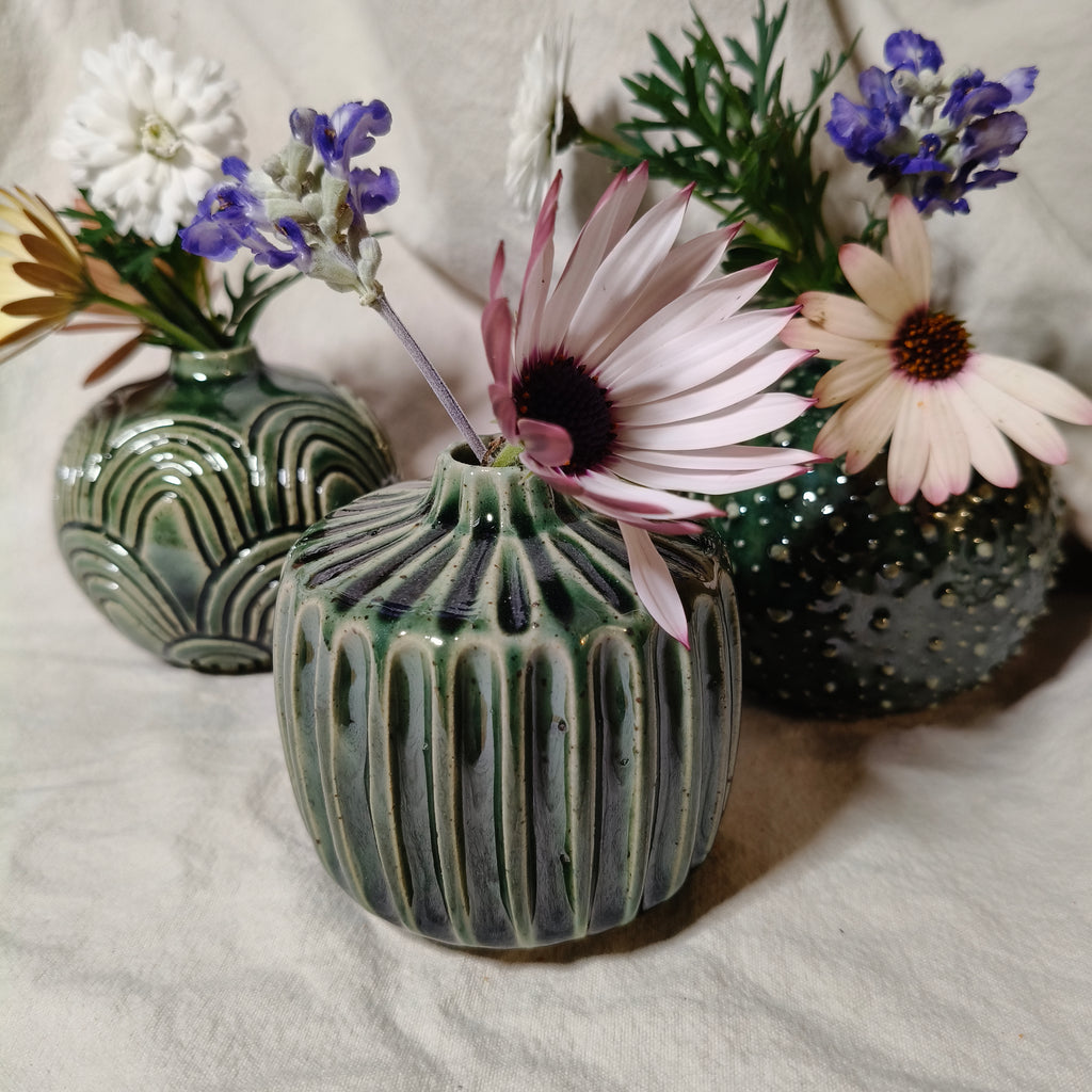 Carved Budvase