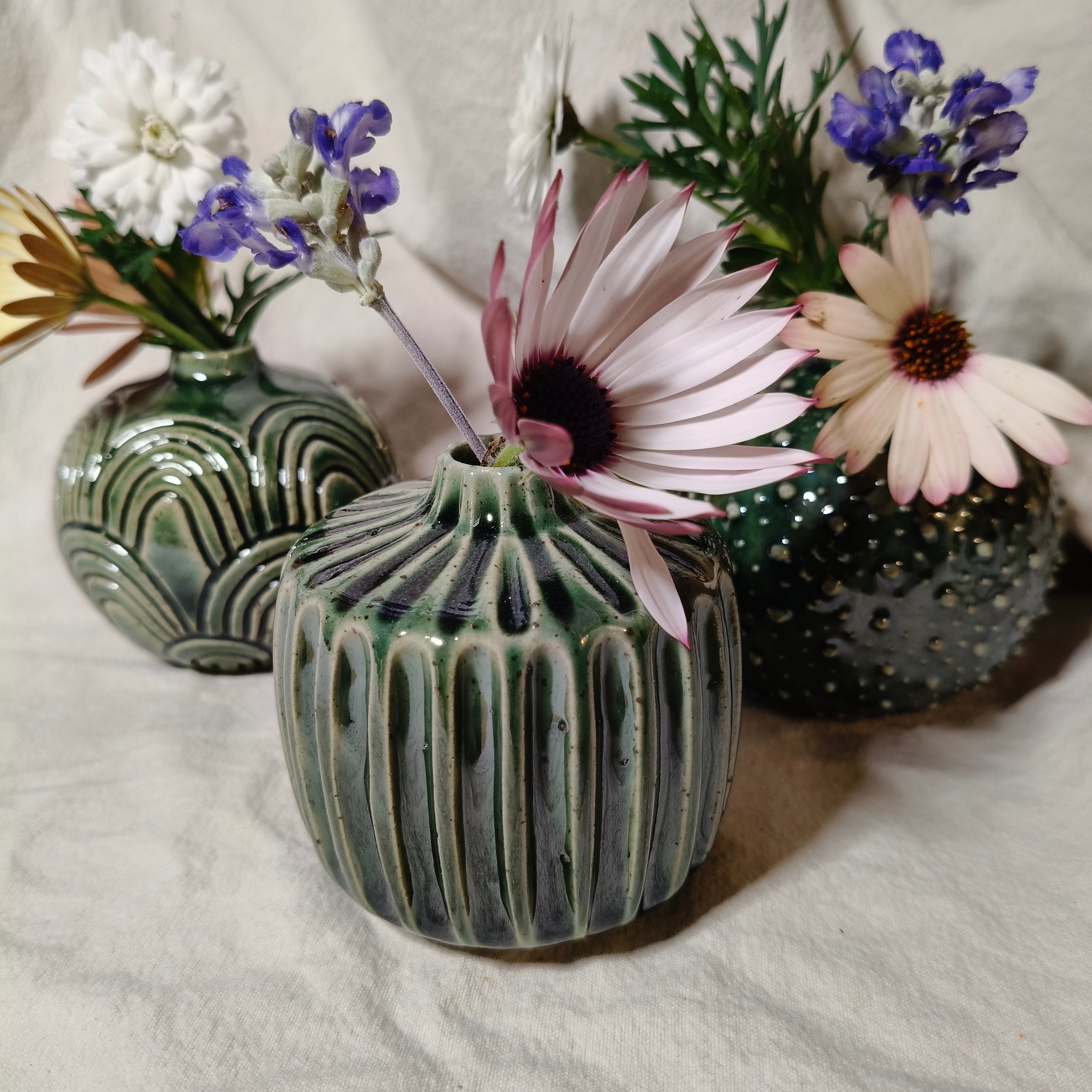 Carved Budvase
