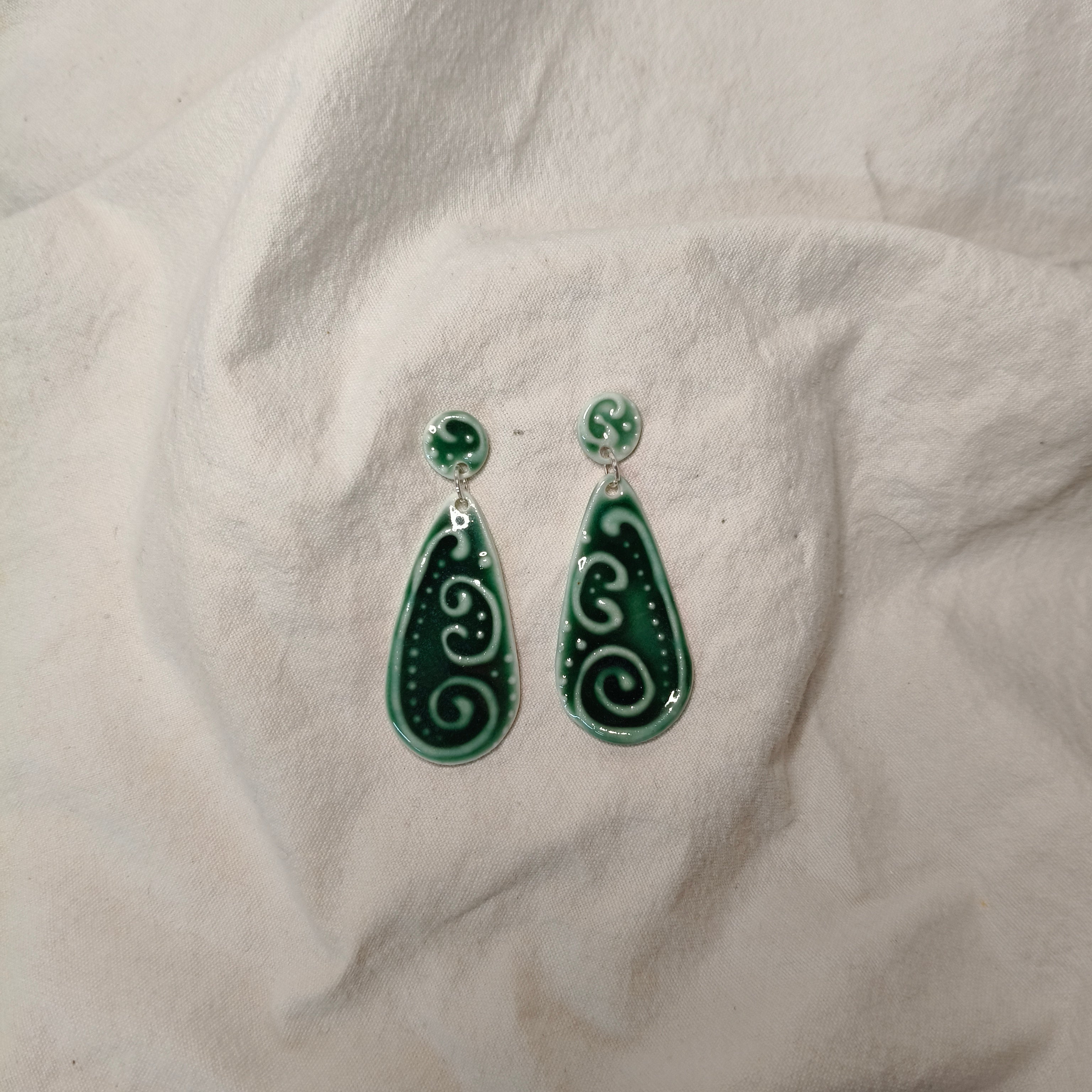Porcelain Earrings