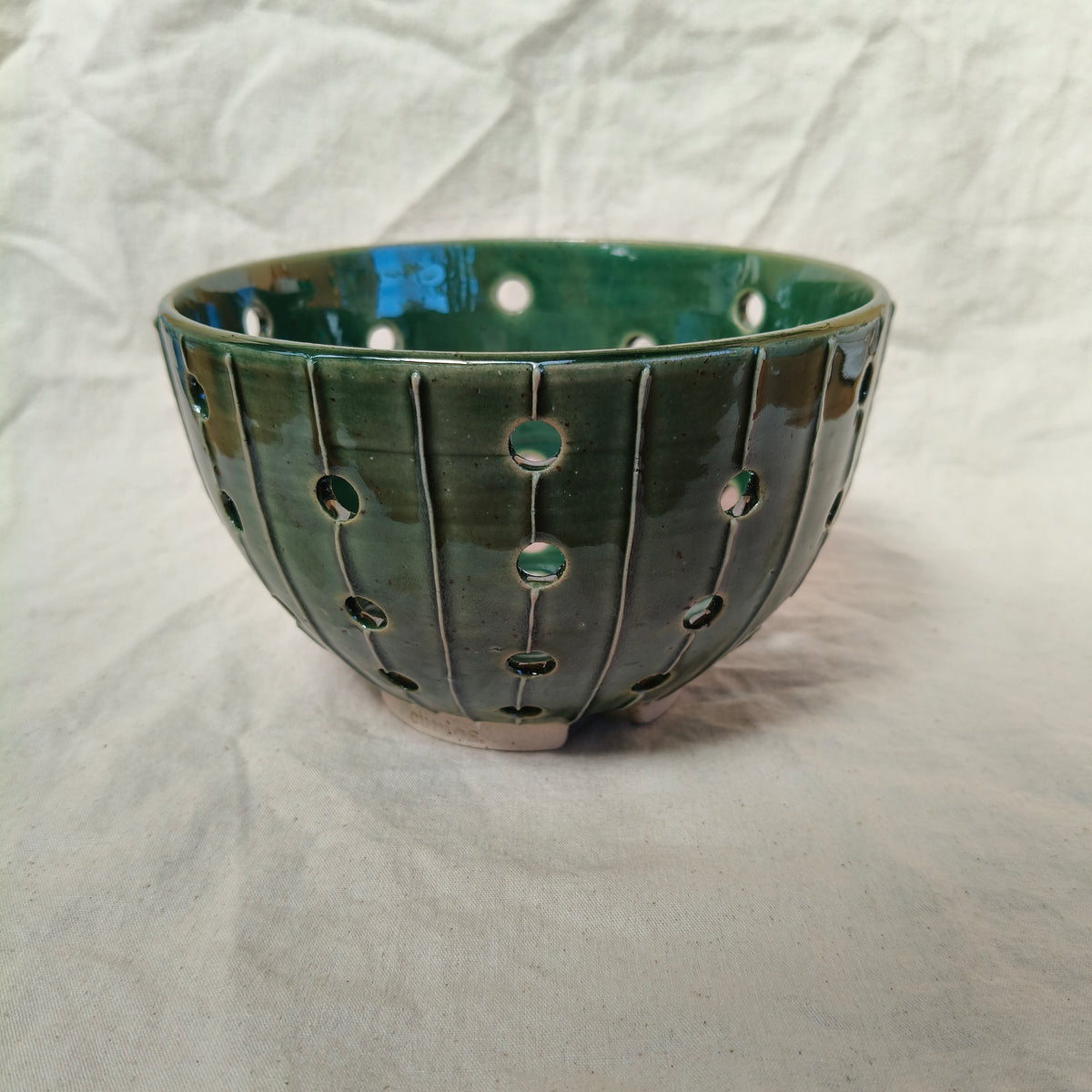 Stripe Berry Bowl