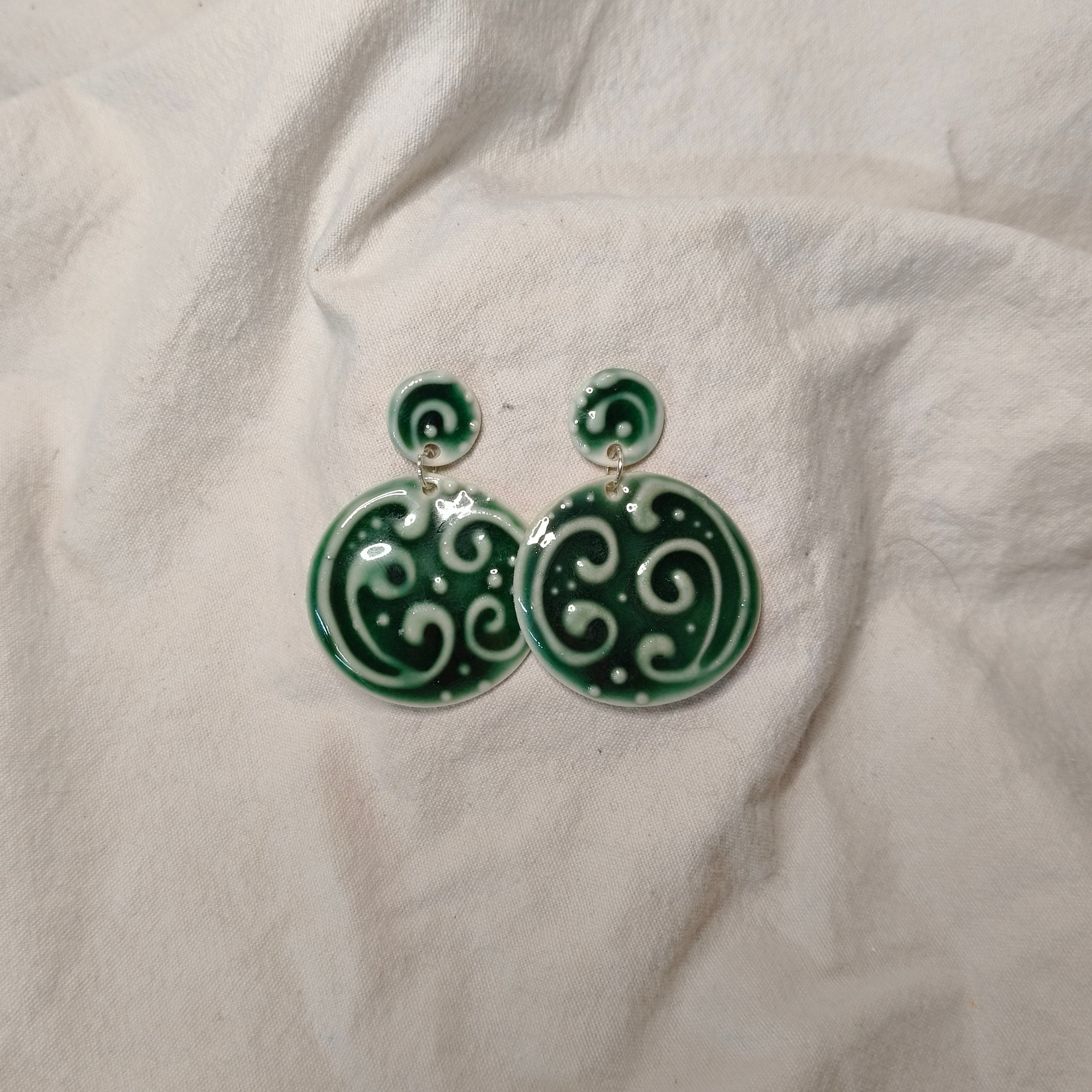 Porcelain Earrings